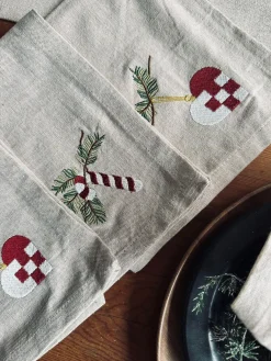 Mundservietter Jul Nostalgi - 4 stk