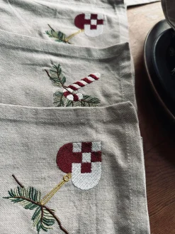 Mundservietter Jul Nostalgi - 4 stk