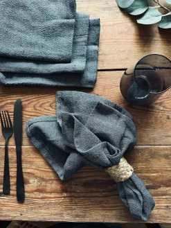 Mundservietter koks – 4 stk