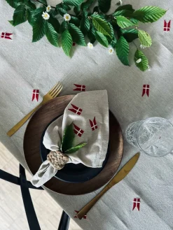 Mundservietter med flag – 4 stk