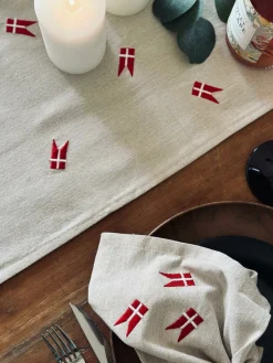 Mundservietter med flag – 4 stk