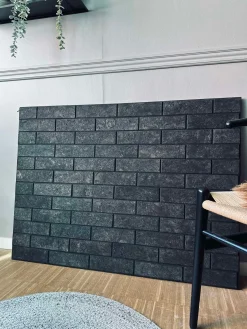 Mursten i kork - Dark pakke med 62 stk