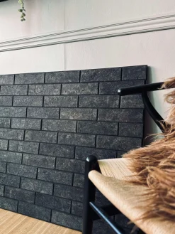 Mursten i kork - Dark pakke med 62 stk