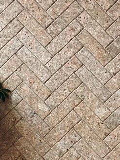 Mursten i kork - Natur pakke med 62 stk