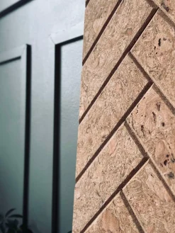 Mursten i kork - Natur pakke med 62 stk