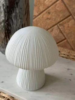 Mushroom Astrid - White 15 cm