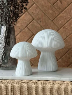 Mushroom Astrid - White 15 cm