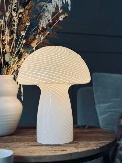 Mushroom Elsa - Hvid 32 cm