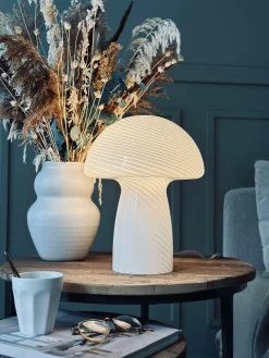 Mushroom Elsa - Hvid 32 cm