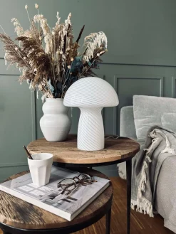 Mushroom Elsa - Hvid 32 cm