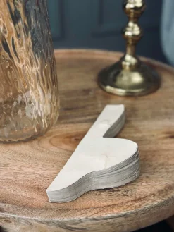 Mushroom paper small - Latte