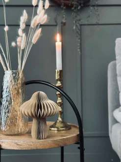 Mushroom paper small - Latte