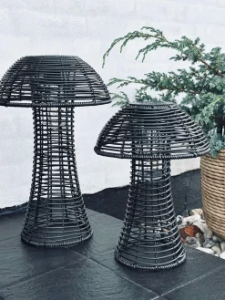 Mushroom Solar - Black Small