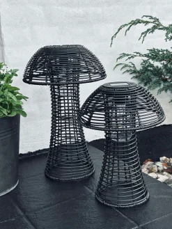 Mushroom Solar - Black Small