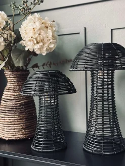 Mushroom Solar - Black Small