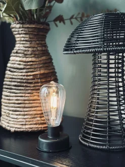 Mushroom Solar - Black Small