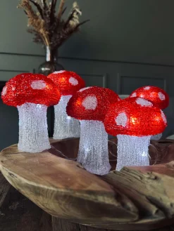 Mushroom Sæt med 5 lamper - Godkendt til inde og ude