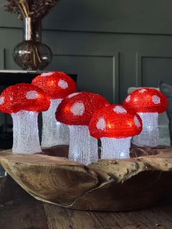 Mushroom Sæt med 5 lamper - Godkendt til inde og ude