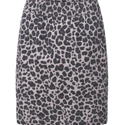 Nederdel Jane Leopard Grey