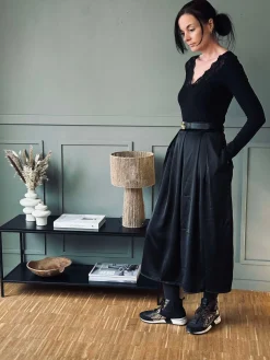 Nederdel Leonora black