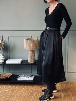 Nederdel Leonora black