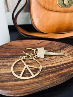 Nøglering Golden Peace