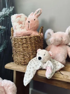 Nusseklud til baby - Lyserød