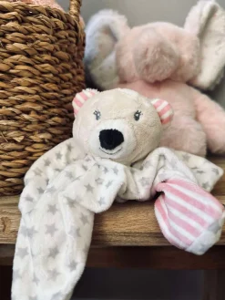 Nusseklud til baby - Lyserød