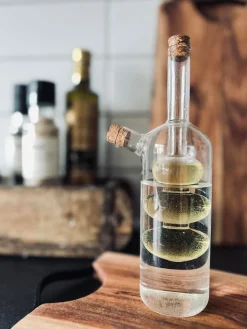 Olie - eddike flaske til 2 varianter