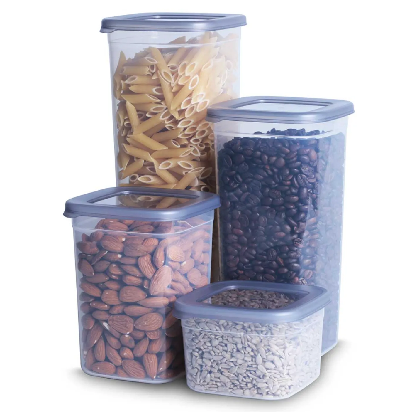 Opbevaringsbøtter – Sæt med 4 stk.