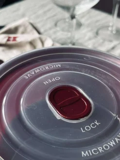 Opbevaringsbøtter - Sæt med 2 stk. Bordeaux