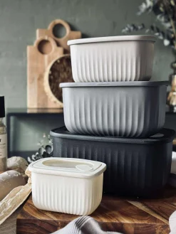 Opbevaringsbøtter – Sæt med 4 stk.