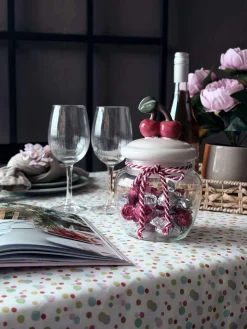 Opbevaringsglas med kirsebær - 1200ml