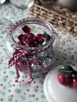 Opbevaringsglas med kirsebær - 1200ml