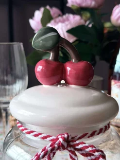 Opbevaringsglas med kirsebær - 1200ml