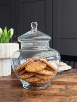 Opbevaringsglas med låg