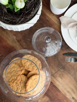 Opbevaringsglas med låg