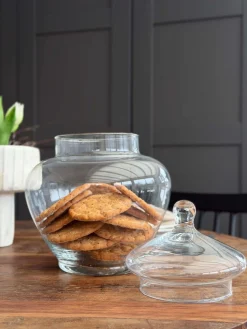 Opbevaringsglas med låg