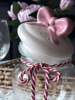 Opbevaringsglas med sløjfe - 1200ml