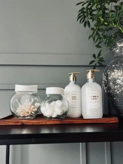 Opbevaringsglas 500ml - Hvid låg