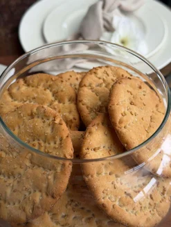 Opbevaringsglas på fod