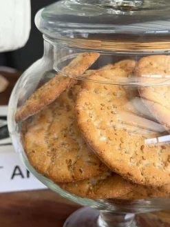 Opbevaringsglas på fod