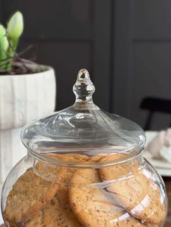 Opbevaringsglas på fod