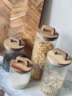 Opbevaringsglas til fødevarer - Flere størrelser