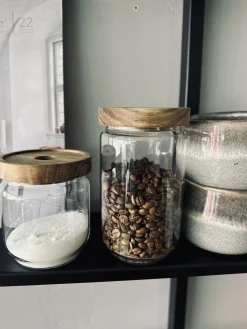 Opbevaringsglas til fødevarer - Wood