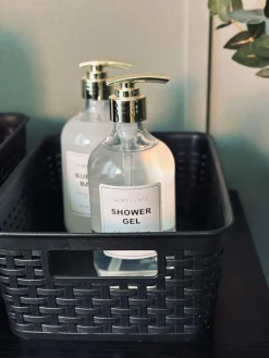 Opbevaringskasse Mille Black - Small