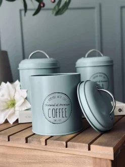 Opbevaringskrukker 3 stk - Dusty green