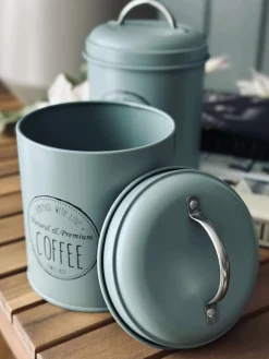 Opbevaringskrukker 3 stk - Dusty green