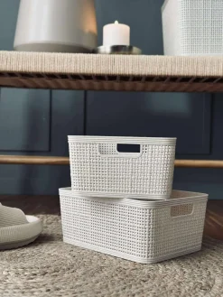 Opbevaringskurv Freja Small - 2 stk.