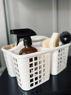 Opbevaringskurv med håndtag